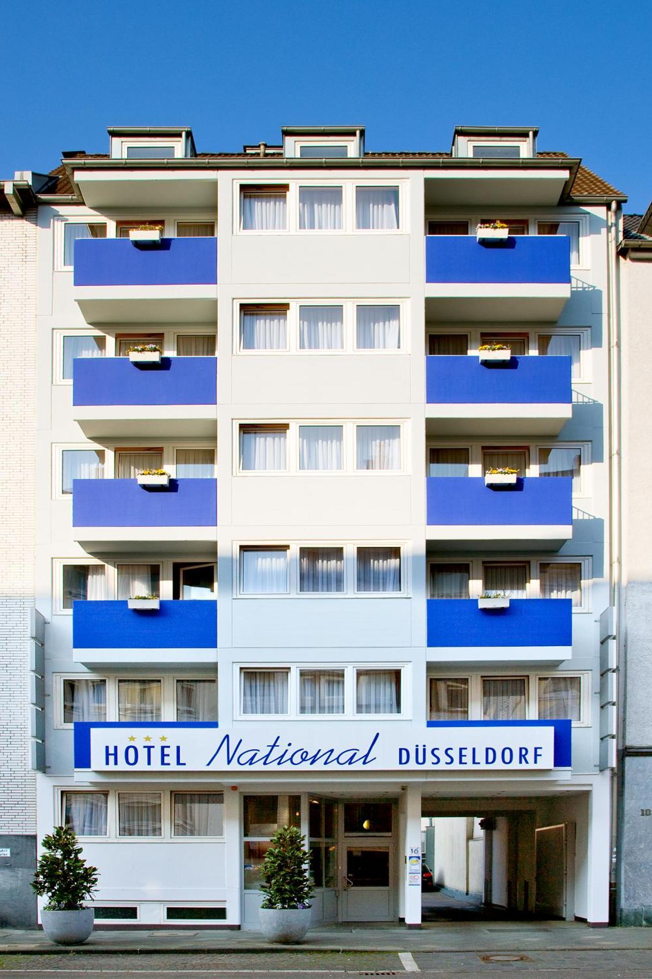 Hotel National Duesseldorf Exterior foto